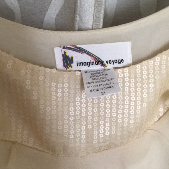 Hi-low Cream Top - Picture 5 of 7